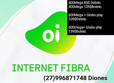 Internet Oi Fibra 600M